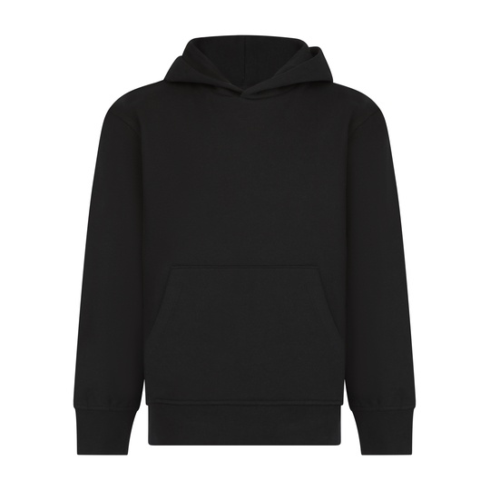 Bluza dziecięca oversize z kapturem SM531 - Black