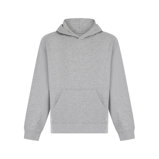 Bluza Oversize Unisex Bawelna Poliester Regenerowana SM531 - Heather Grey