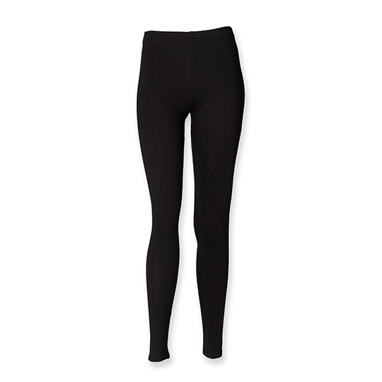 Legginsy dziecięce Slim SM64 - Black
