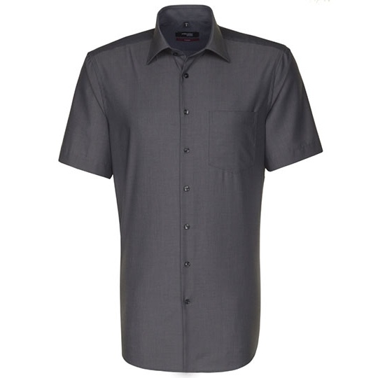 Koszula Meska Klasyczna Bawelniana SN003001 - Anthracite