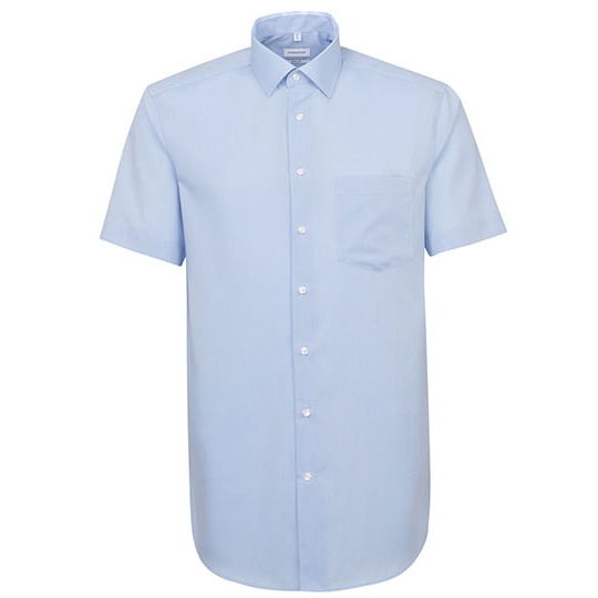 Koszula Meska Klasyczna Bawelniana SN003001 - Light Blue