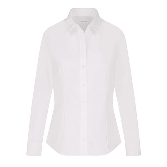 Damska koszula oxford regularny krój SN080660 - White