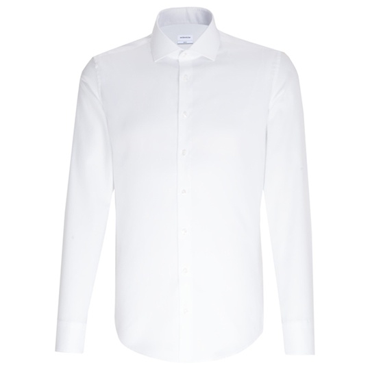 Koszula meska slim fit Oxford z dlugim rekawem SN693677 - White