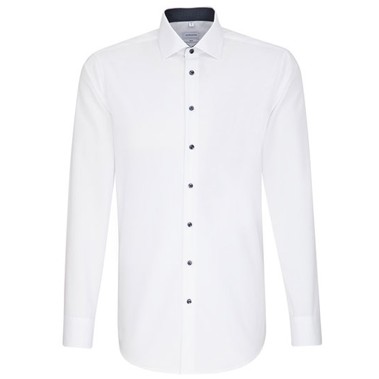 Koszula meska slim fit SN693690 - White