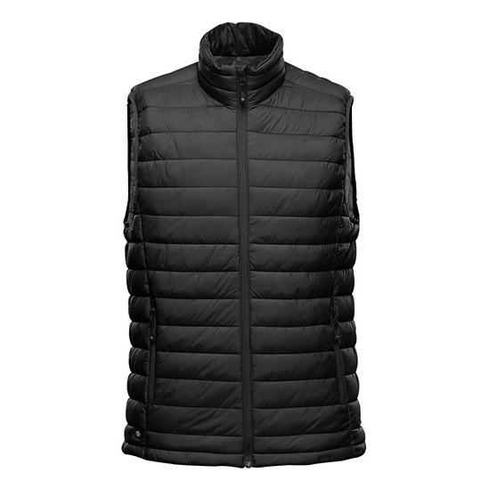 Kamizelka Meska Termiczna Nylonowa ST122 - Black & Graphite