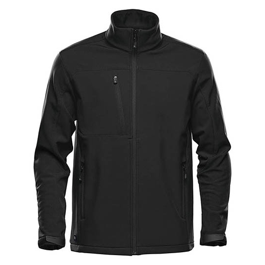 Kurtka Meska Softshell Wodoodporna Oddychajaca ST131 - Black & Black
