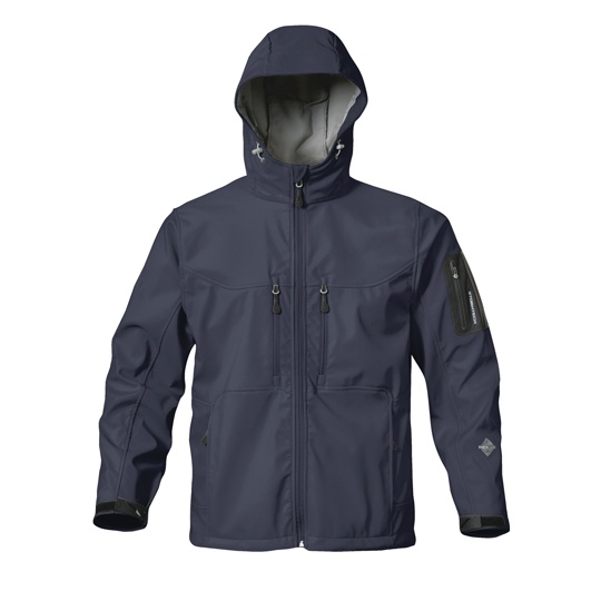 Kurtka Klasyczna Softshell Wodoszczelna Oddychająca ST17F - Navy
