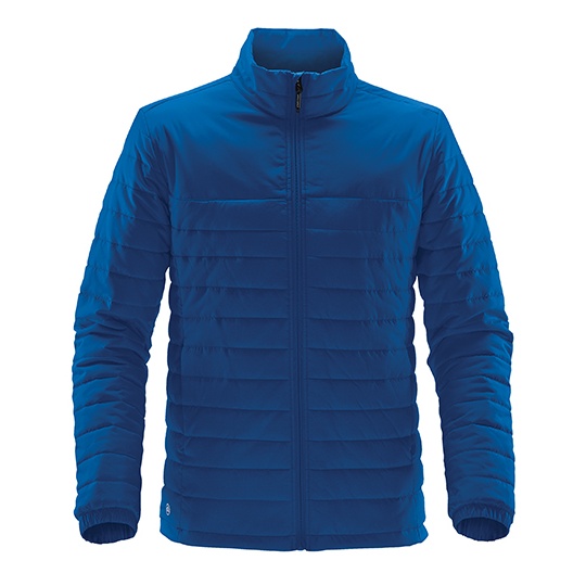 Kurtka Meska Pikowana Wodoodporna ST81 - Azure Blue