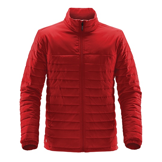 Kurtka Meska Pikowana Wodoodporna ST81 - Bright Red
