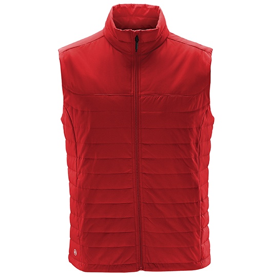 Meski pikowany bezrekawnik ST82 - Bright Red
