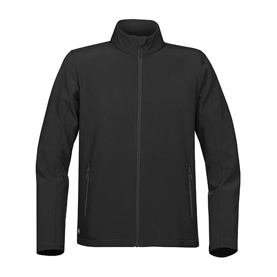 Kurtka Męska Softshell ST88 - Black & Carbon