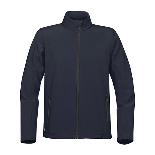 Męska kurtka softshell ST88 - Navy & Carbon