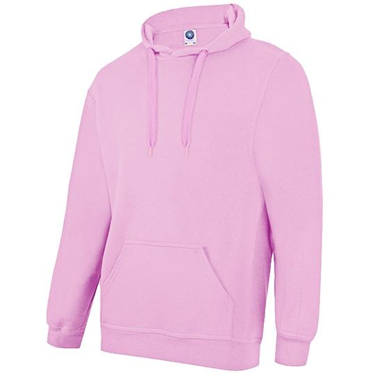 Bluza Klasyczna Czesana Bawełna SW271 - Pink