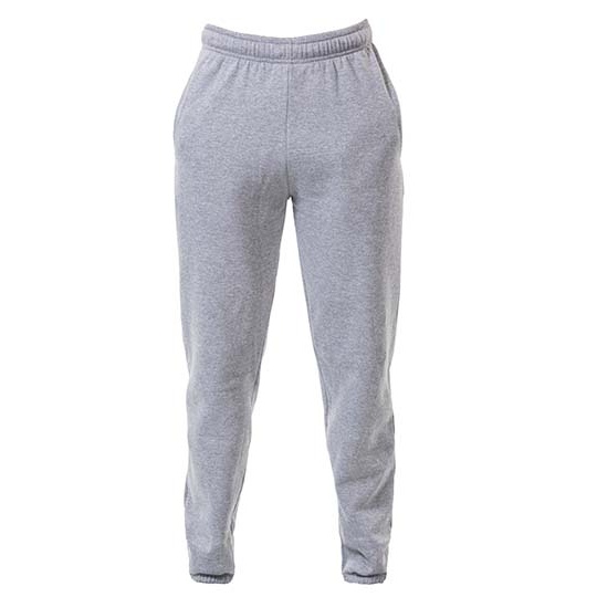 Spodnie Dresowe Unisex Czesany Polar SW277 - Sports Grey (Melange)