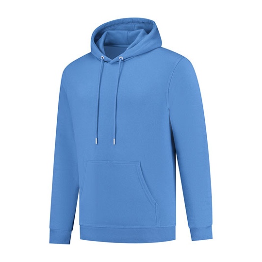 Bluza Unisex z Kapturem Bawełna Recykling SW285 - Bright Blue