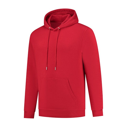 Bluza Unisex z Kapturem Bawełna Recykling SW285 - Bright Red