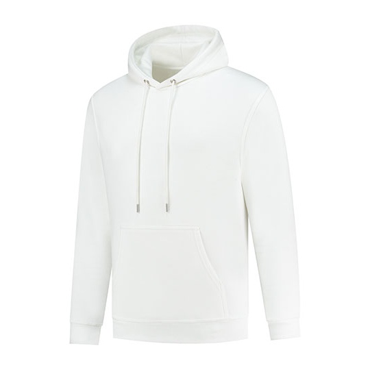 Bluza Unisex z Kapturem Bawełna Recykling SW285 - White