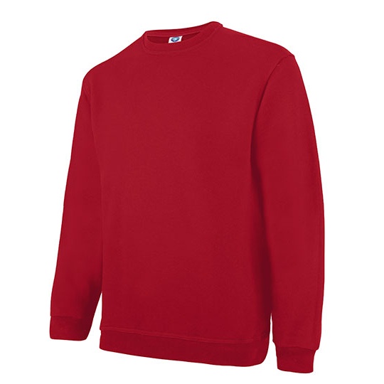 Bluza Klasyczna Czesana Bawelna Niekurczliwa SW298 - Bright Red