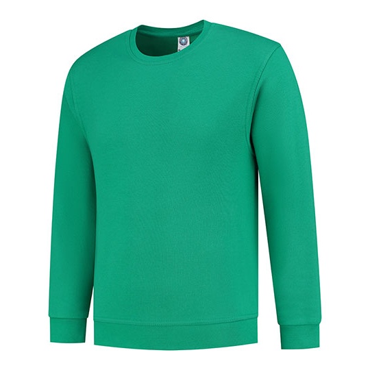 Bluza Klasyczna Czesana Bawelna Niekurczliwa SW298 - Kelly Green