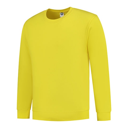 Bluza Klasyczna Czesana Bawelna Niekurczliwa SW298 - Yellow