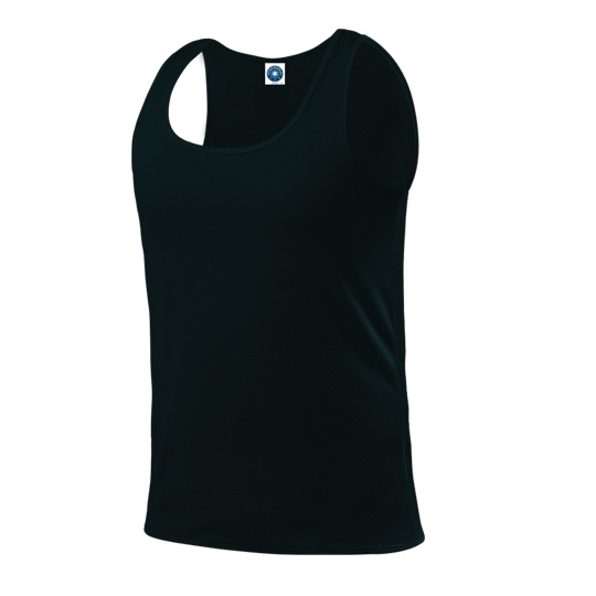 Kamizelka Meska Biegowa Odprowadzajaca Wilgoc SW301 - Black