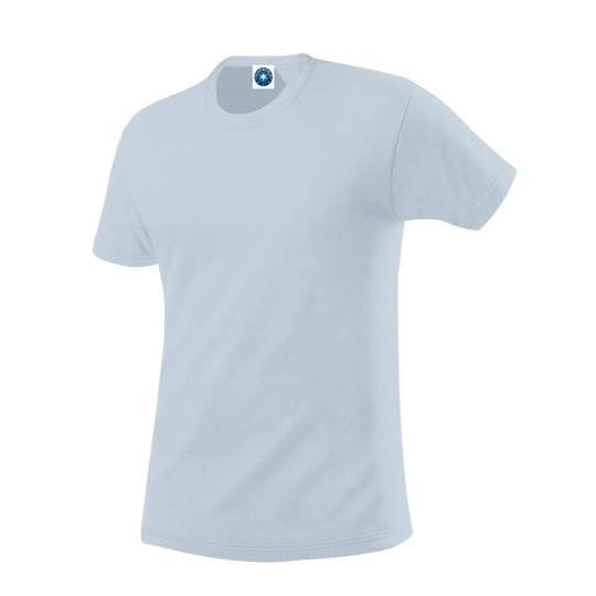 T-Shirt Meski Klasyczny Odprowadzajacy Wilgoc SW304 - Sky
