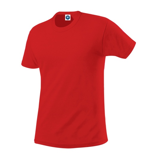 T-shirt Klasyczny Gruby Bawelniany SW380 - Bright Red