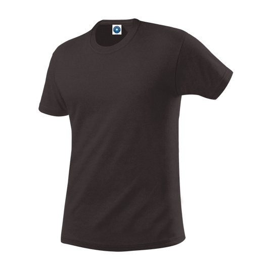T-shirt Klasyczny Gruby Bawelniany SW380 - Charcoal