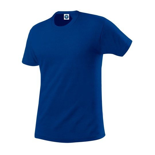 T-shirt Klasyczny Gruby Bawełniany SW380 - Deep Royal