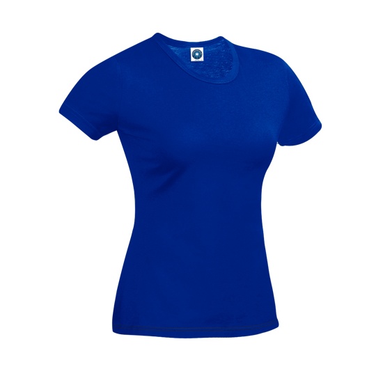 Koszulka Damska Dopasowana Odprowadzajaca Wilgoc SW404 - Royal Blue