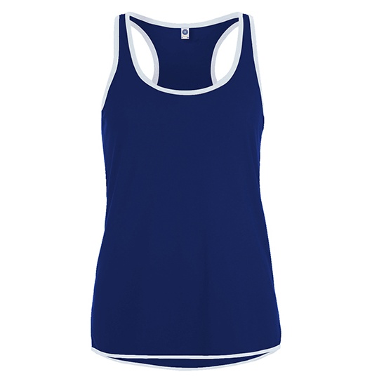 Kamizelka Dopasowana Odprowadzajaca Wilgoc SW405 - Deep Royal & White