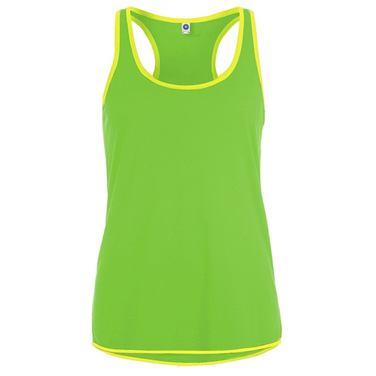 Kamizelka Dopasowana Odprowadzajaca Wilgoc SW405 - Fluorescent Green & Fluorescent Yellow