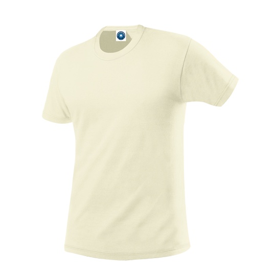 T-shirt Meski Klasyczny Bawelna Organiczna SWGL1 - Natural