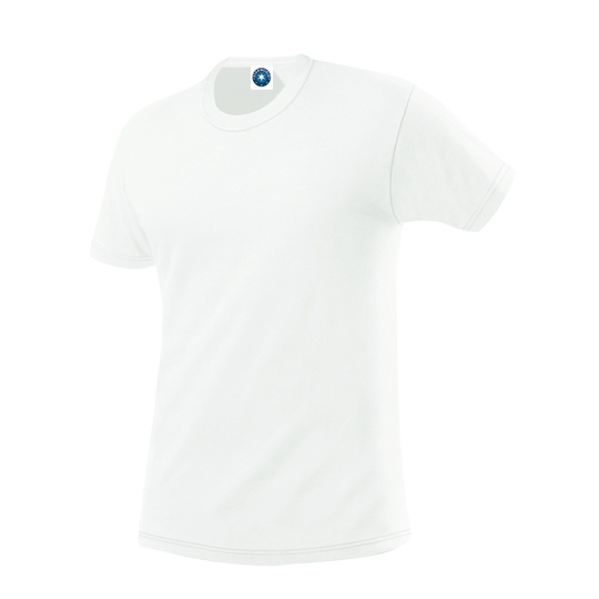 T-shirt Meski Klasyczny Bawelna Organiczna SWGL1 - White