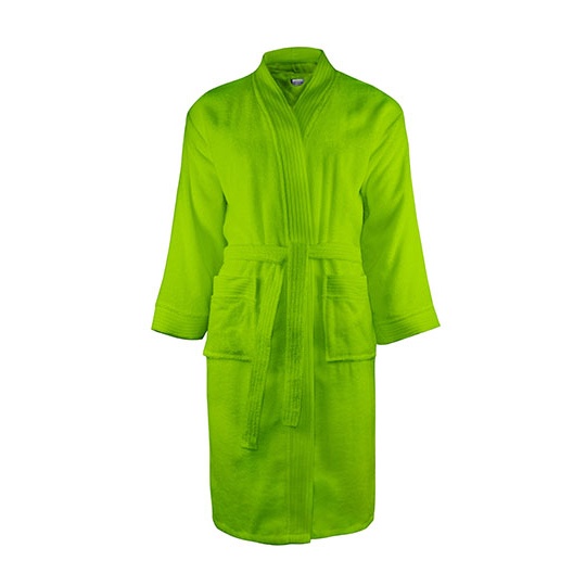 Szlafrok Oversize Frotte Bawełniany TH1030 - Lime Green