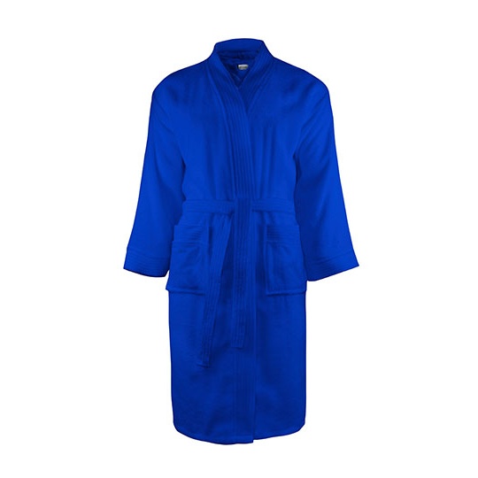 Bawełniany szlafrok frotte TH1030 - Royal Blue