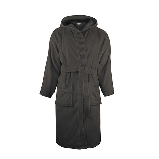 Szlafrok Oversize Bawelna Frotte TH1095 - Anthracite