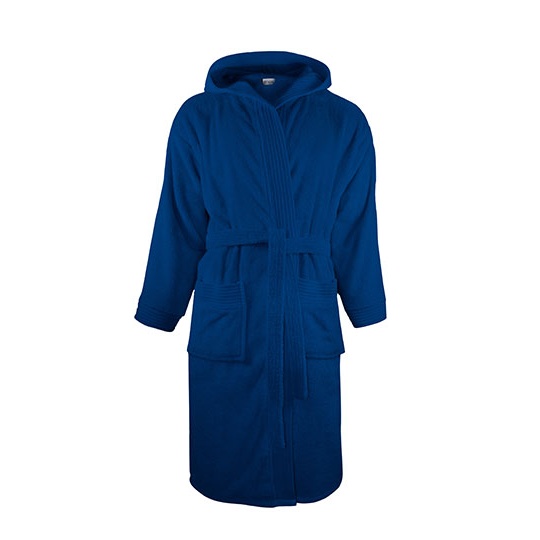 Szlafrok Oversize Bawelna Frotte TH1095 - Navy Blue