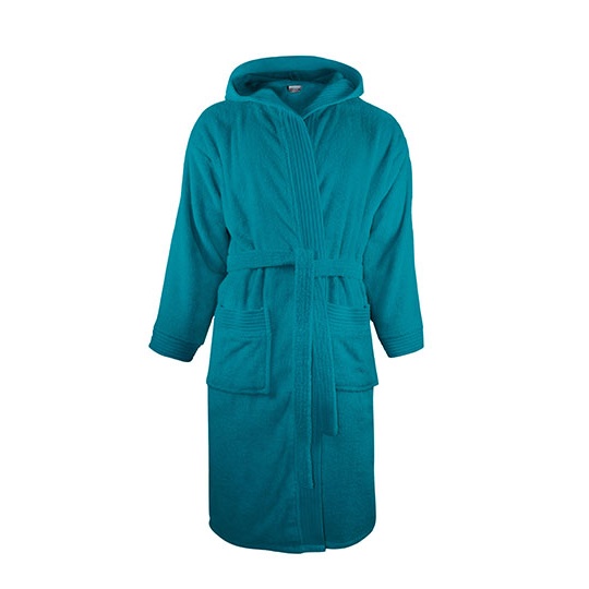 Szlafrok Oversize Bawelna Frotte TH1095 - Turquoise