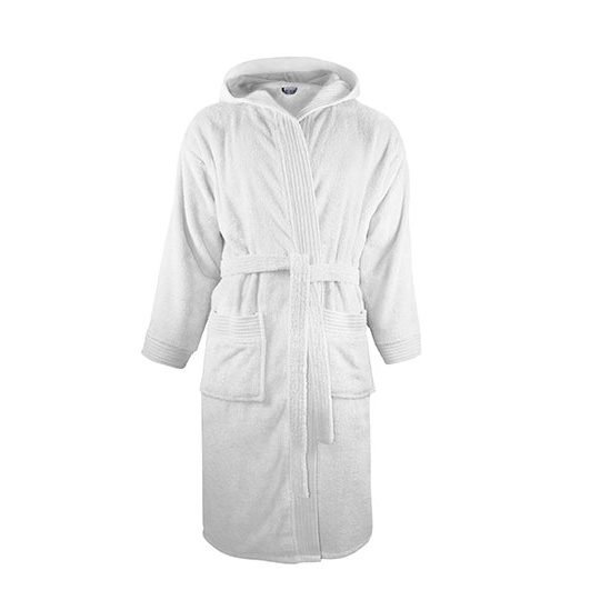 Szlafrok Oversize Bawełna Frotte TH1095 - White