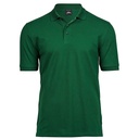 Polo Męskie Slim Organiczna Bawełna Elastan TJ1405 - Forest Green