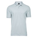 Polo Męskie Slim Organiczna Bawełna Elastan TJ1405 - Ice Blue