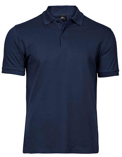 Polo Meskie Slim Organiczna Bawelna Elastan TJ1405 - Navy