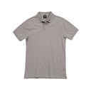 Polo Męskie Slim Organiczna Bawełna Elastan TJ1405 - Stone