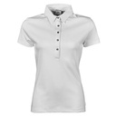 Polo Damskie Slim Bawełniane TJ1441 - White