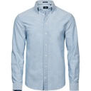 Koszula Męska Dopasowana Oxford Stretch TJ4000 - Light Blue