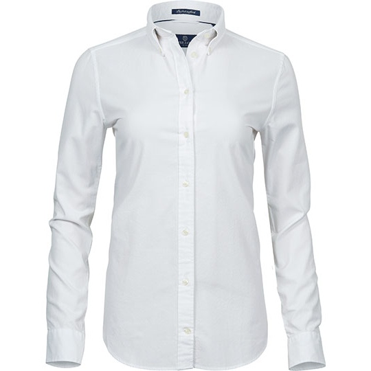 Koszula Damska Dopasowana Oxford TJ4001 - White