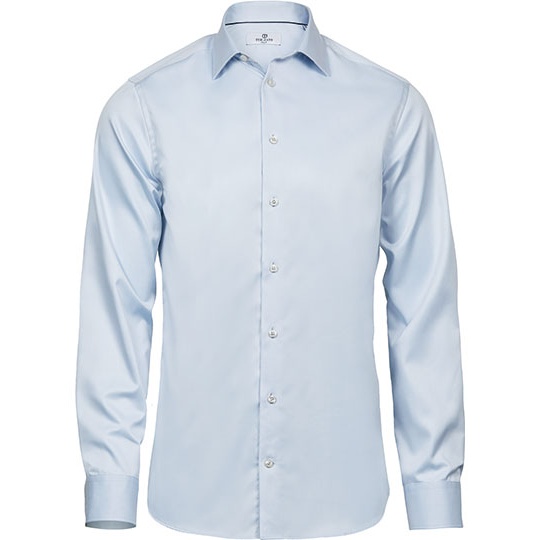 Koszula męska slim fit TJ4021 - Light Blue