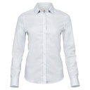 Koszula Damska Dopasowana Stretch TJ4025 - White