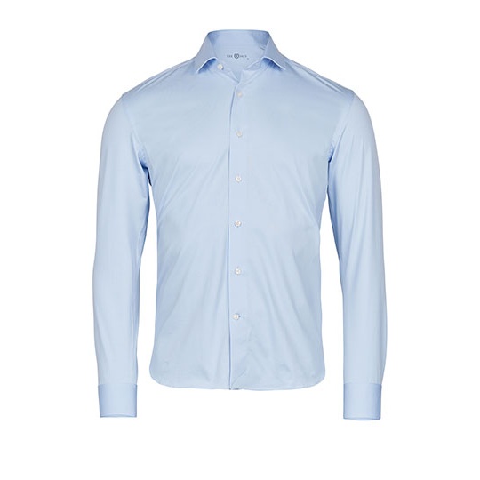 Koszula Meska Slim Strecz TJ4030 - Light Blue